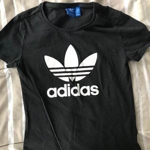 Black Adidas shirt